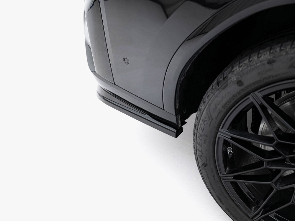 Rear Splitter (Vertical Bars) V.2 compatible with BMW X4 M-Pack G02 Facelift