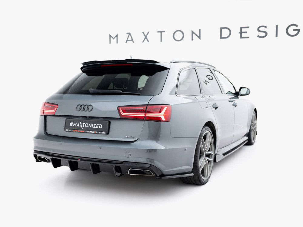 Rear Side Splitters V.3 compatible with Audi S6 / A6 S Line / A6 C7 Facelift