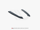 Rear Side Splitters V.3 compatible with Audi S6 / A6 S Line / A6 C7 Facelift
