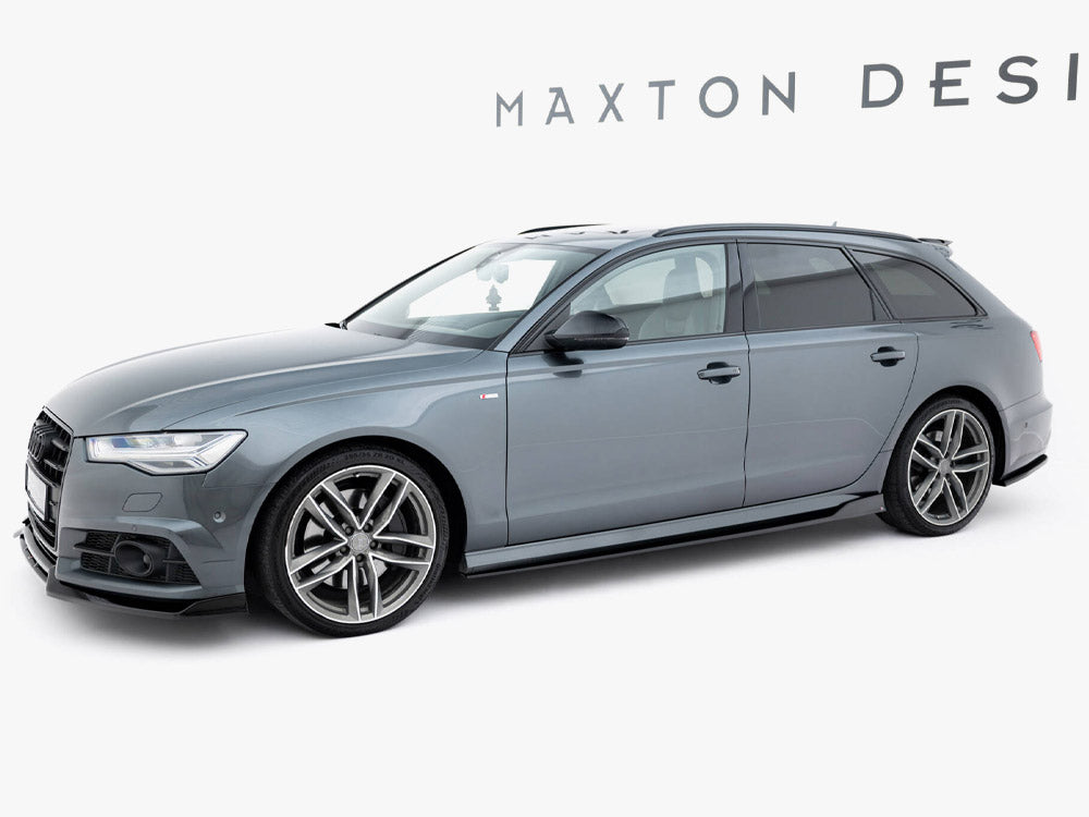 Side Skirts Diffusers V.2 compatible with Audi A6 / A6 C7 S Line / S6 C7 Facelift