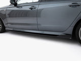 Side Skirts Diffusers V.2 compatible with Audi A6 / A6 C7 S Line / S6 C7 Facelift