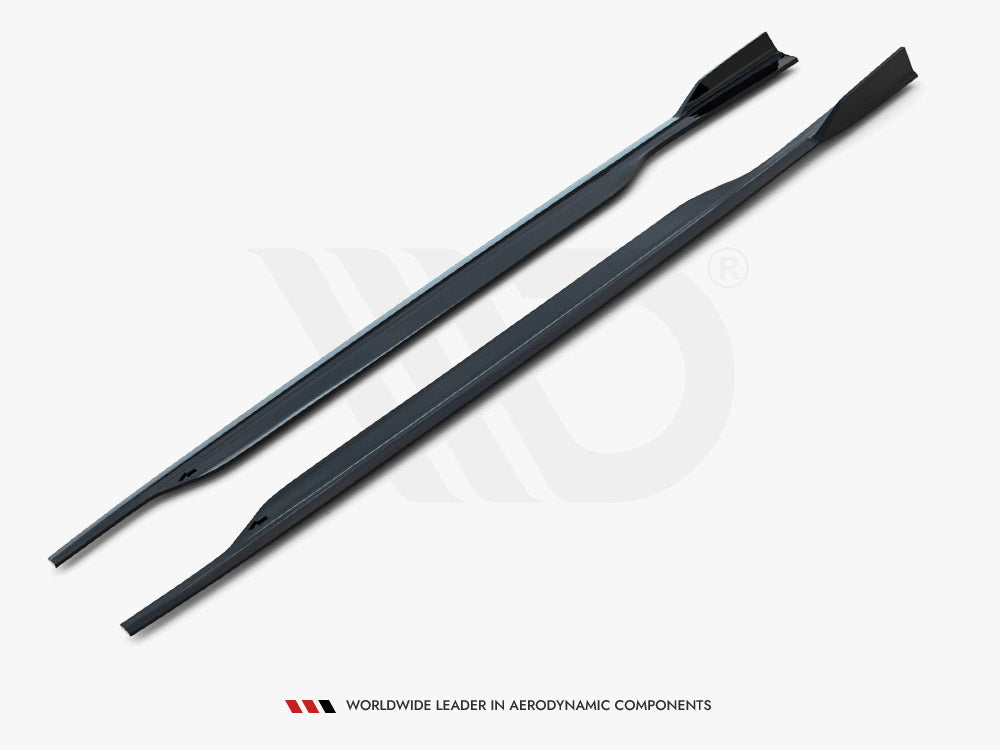 Side Skirts Diffusers V.2 compatible with Audi A6 / A6 C7 S Line / S6 C7 Facelift
