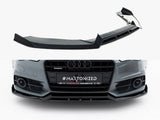 Front Splitter V.3 compatible with Audi A6 / A6 C7 S Line / S6 C7 Facelift
