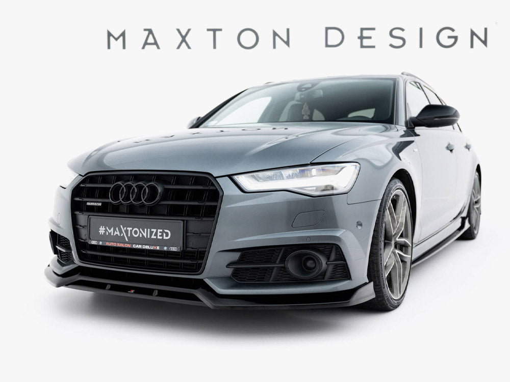 Front Splitter V.3 compatible with Audi A6 / A6 C7 S Line / S6 C7 Facelift
