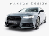Front Splitter V.3 compatible with Audi A6 / A6 C7 S Line / S6 C7 Facelift