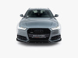 Front Splitter V.3 compatible with Audi A6 / A6 C7 S Line / S6 C7 Facelift