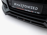 Front Splitter V.3 compatible with Audi A6 / A6 C7 S Line / S6 C7 Facelift