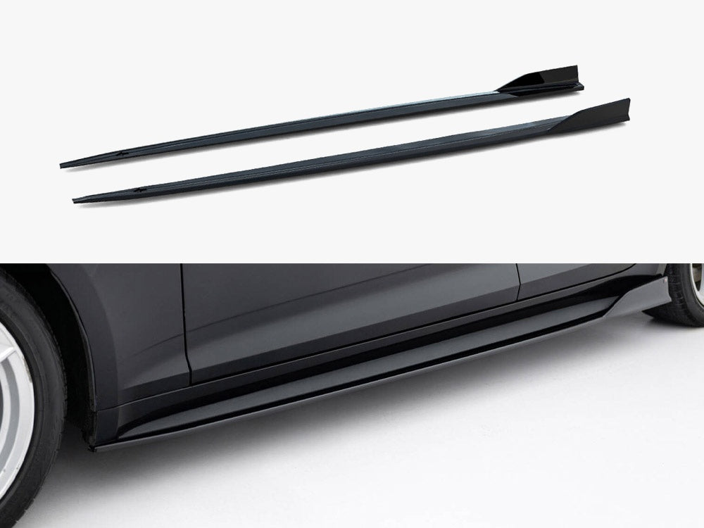 Side Skirts Diffusers compatible with Audi S5 / A5 S Line Sportback F5