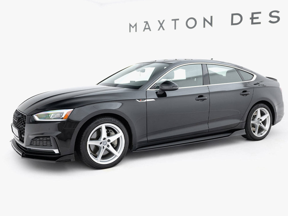 Side Skirts Diffusers compatible with Audi S5 / A5 S Line Sportback F5
