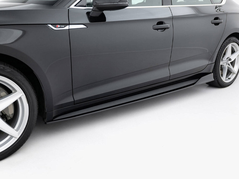 Side Skirts Diffusers compatible with Audi S5 / A5 S Line Sportback F5