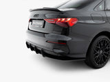 Street PRO Rear Diffuser compatible with Audi A3 Sedan 8Y