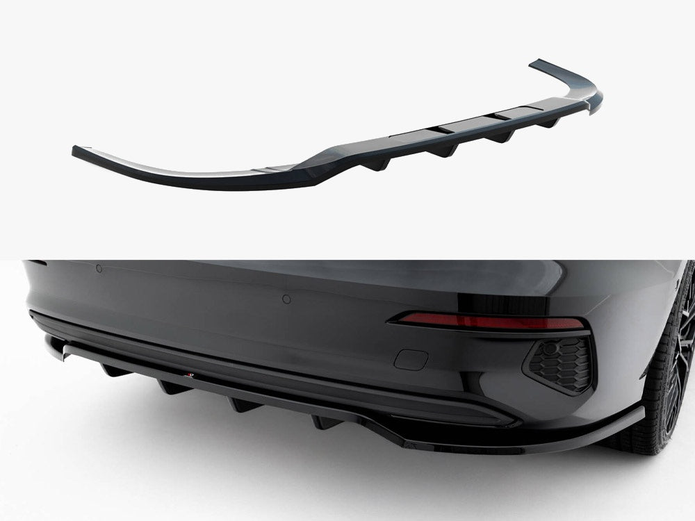 Rear Splitter (Vertical Bars) compatible with Audi A3 Sedan 8Y