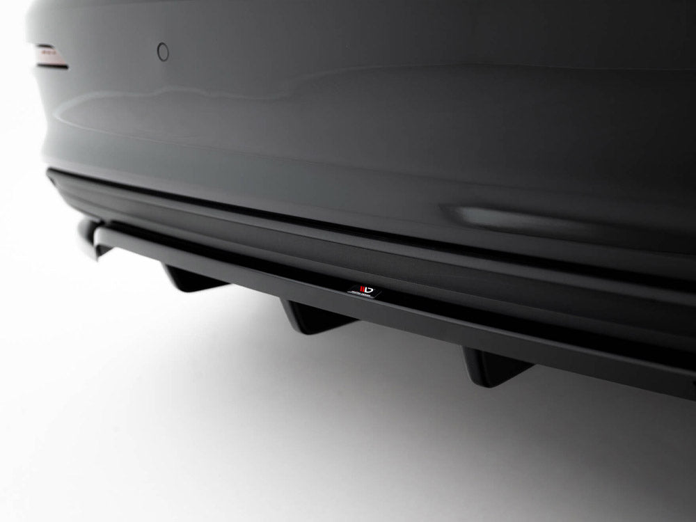 Rear Splitter (Vertical Bars) compatible with Audi A3 Sedan 8Y