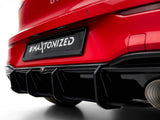 Street PRO Rear Diffuser V.1 compatible with Volkswagen Golf GTI Clubsport Mk8 Facelift