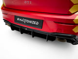 Street PRO Rear Diffuser V.1 compatible with Volkswagen Golf GTI Clubsport Mk8 Facelift