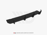 Street PRO Rear Diffuser V.1 compatible with Volkswagen Golf GTI Clubsport Mk8 Facelift