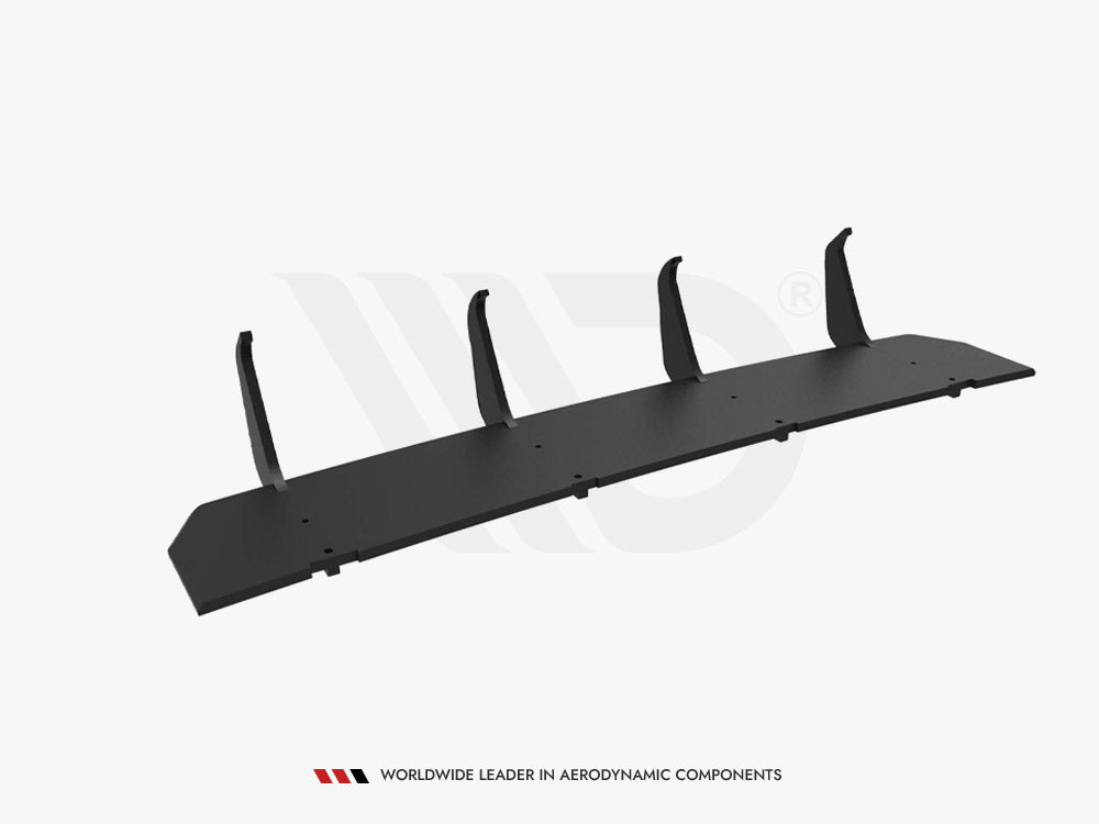 Street PRO Rear Diffuser V.1 compatible with Volkswagen Golf GTI Clubsport Mk8 Facelift