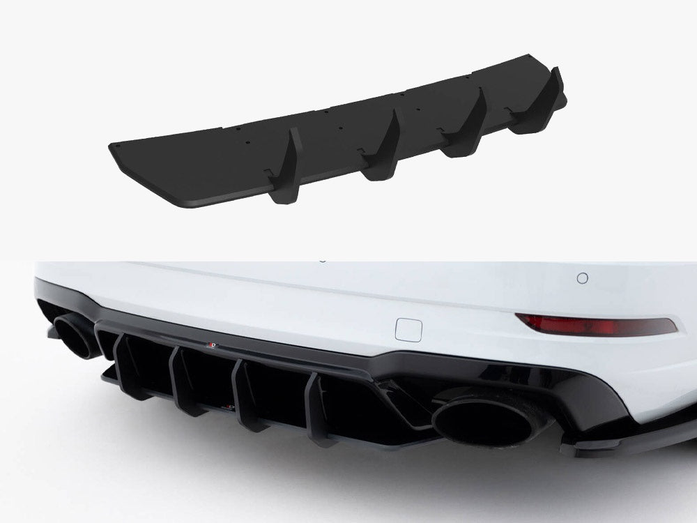 Street PRO Rear Diffuser V.2 compatible with Audi RS 3 Sedan 8V Facelift