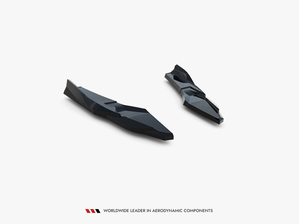 Rear Side Splitters V.4 compatible with Audi S3 Sedan 8Y Facelift