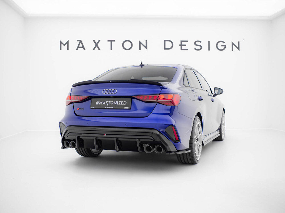 Rear Side Splitters V.3 compatible with Audi S3 Sedan 8Y Facelift