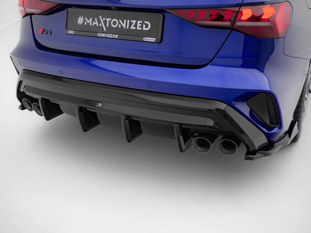 Rear Valance compatible with Audi S3 Sedan 8Y Facelift