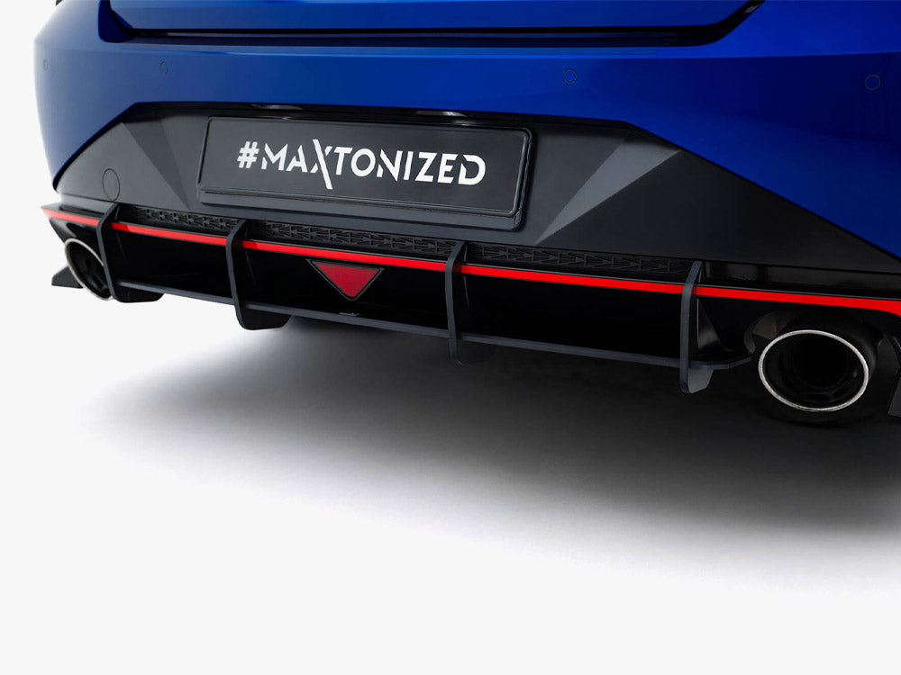 Street PRO Rear Diffuser compatible with Hyundai Elantra N Mk7