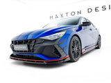 Front Bumper Wings (Canards) compatible with Hyundai Elantra N Mk7