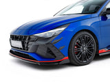 Front Bumper Wings (Canards) compatible with Hyundai Elantra N Mk7
