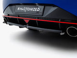 Rear Splitter (Vertical Bars) compatible with Hyundai Elantra N Mk7