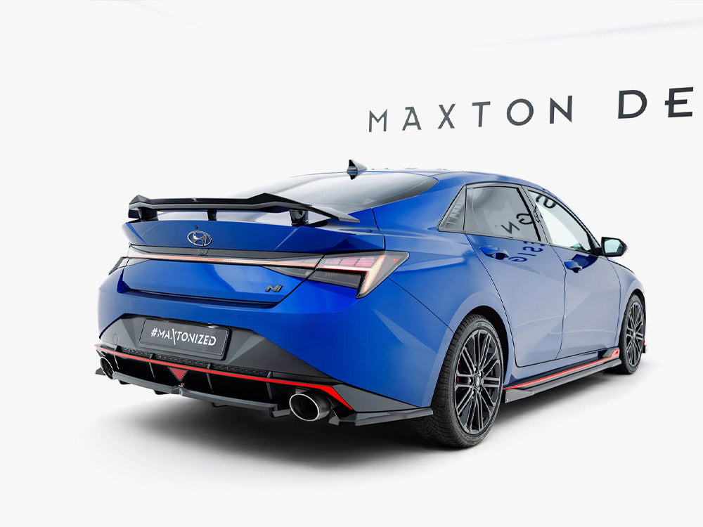 Rear Side Splitters compatible with Hyundai Elantra N Mk7