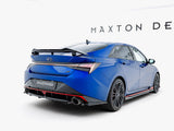 Rear Side Splitters compatible with Hyundai Elantra N Mk7