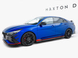 Side Skirts Diffusers compatible with Hyundai Elantra N Mk7