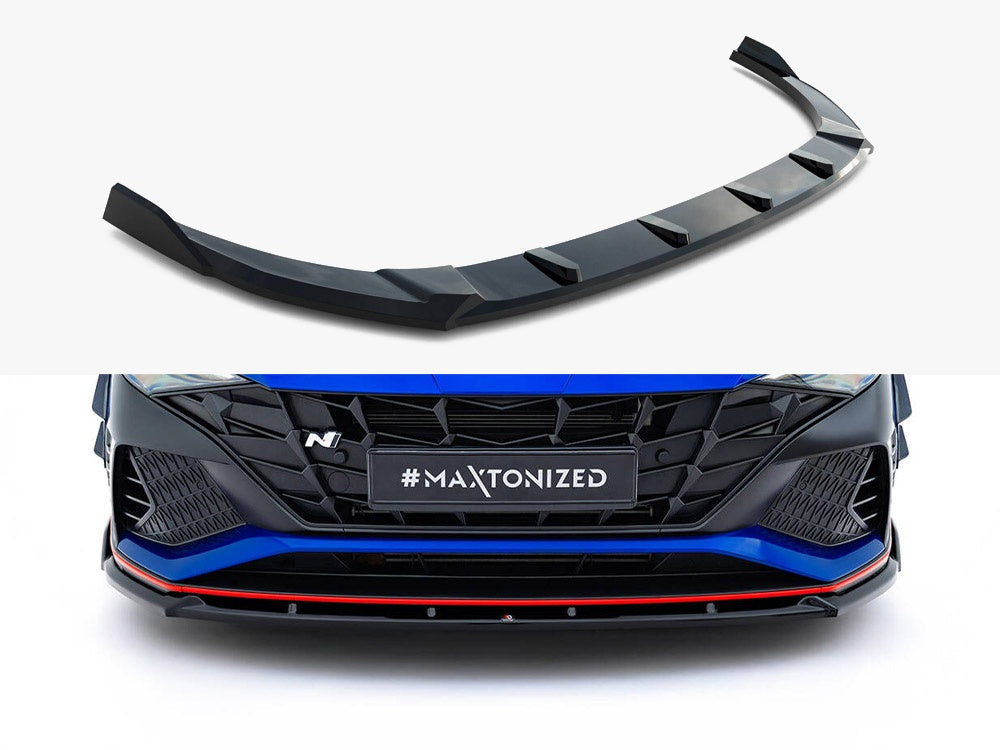 Front Splitter V.2 compatible with Hyundai Elantra N Mk7