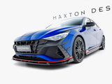 Front Splitter V.2 compatible with Hyundai Elantra N Mk7