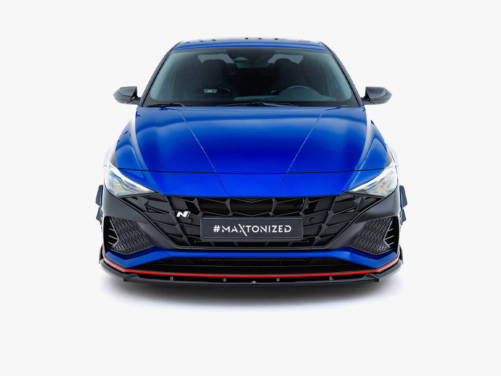 Front Splitter V.2 compatible with Hyundai Elantra N Mk7