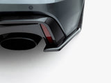 Prepreg Carbon Fiber Rear Side Splitters compatible with Audi RS 6 C8 / C8 Facelift