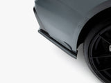 Prepreg Carbon Fiber Rear Side Splitters compatible with Audi RS 6 C8 / C8 Facelift
