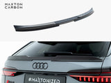 Prepreg Carbon Fiber Tailgate Spoiler (Lower) compatible with Audi RS 6 C8 / C8 Facelift