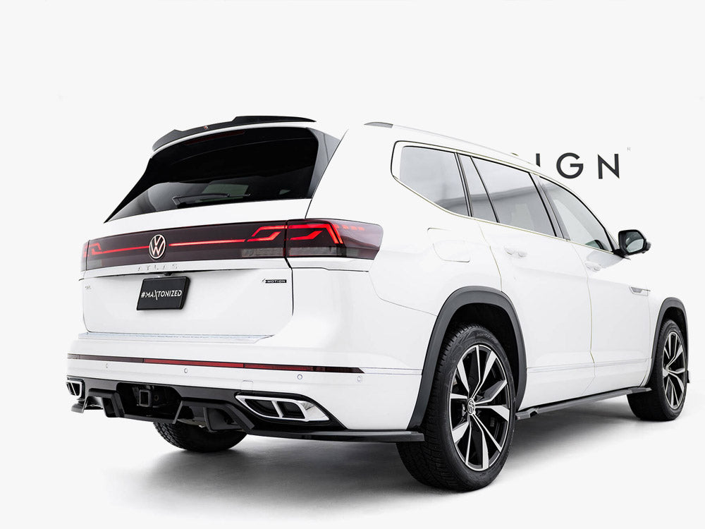 Rear Splitter (Vertical Bars) compatible with Volkswagen Atlas R-Line Mk1 Facelift 2