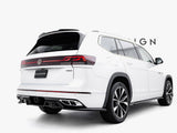 Rear Splitter (Vertical Bars) compatible with Volkswagen Atlas R-Line Mk1 Facelift 2