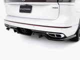 Rear Splitter (Vertical Bars) compatible with Volkswagen Atlas R-Line Mk1 Facelift 2