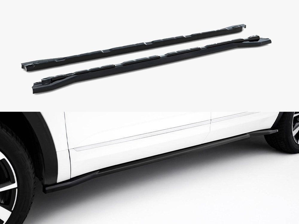 Side Skirts Diffusers compatible with Volkswagen Atlas R-Line Mk1 Facelift 2