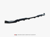 Rear Splitter (Vertical Bars) compatible with Abarth 500e