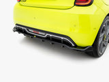 Rear Splitter (Vertical Bars) compatible with Abarth 500e