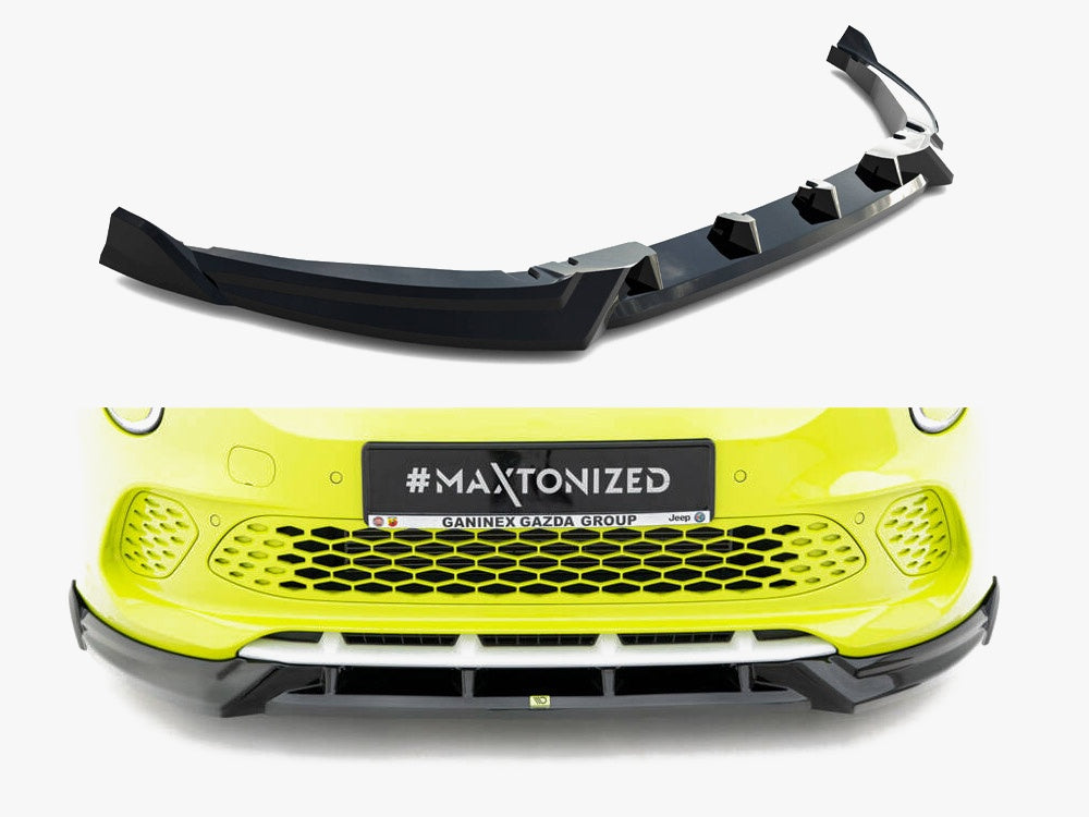 Front Splitter compatible with Abarth 500e