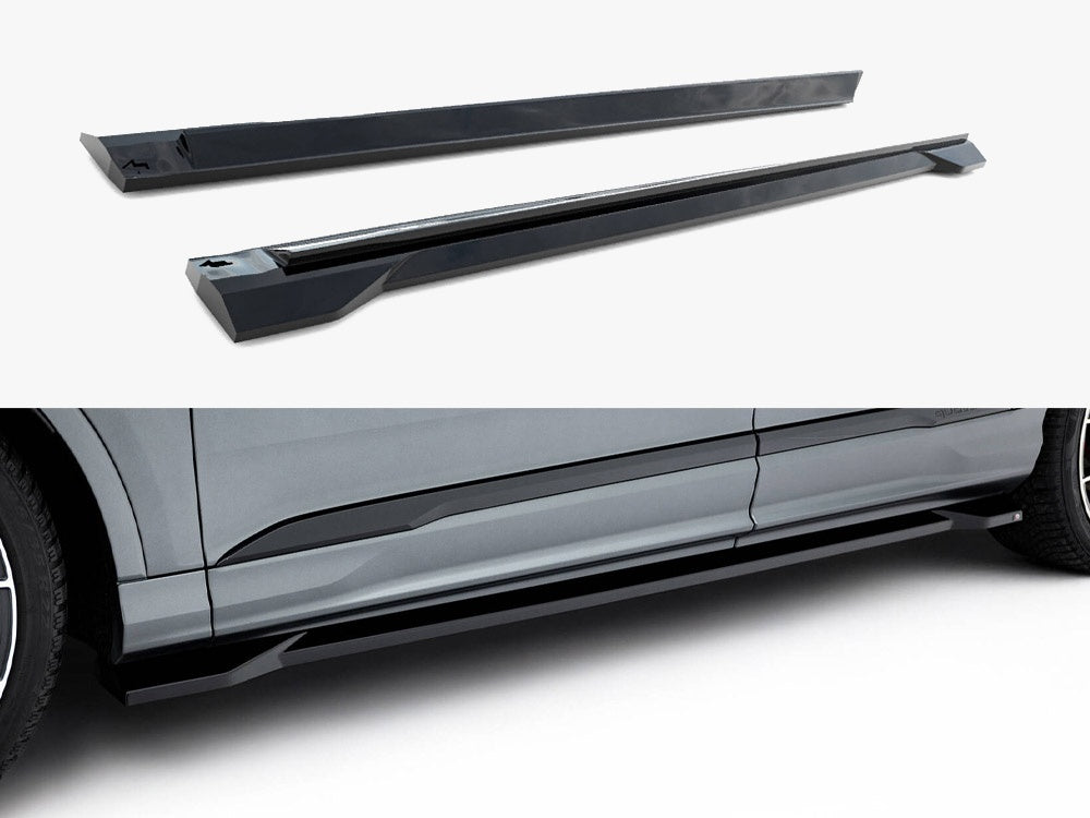 Side Skirt Diffusers compatible with Audi Q7 S Line Mk2 Facelift 2