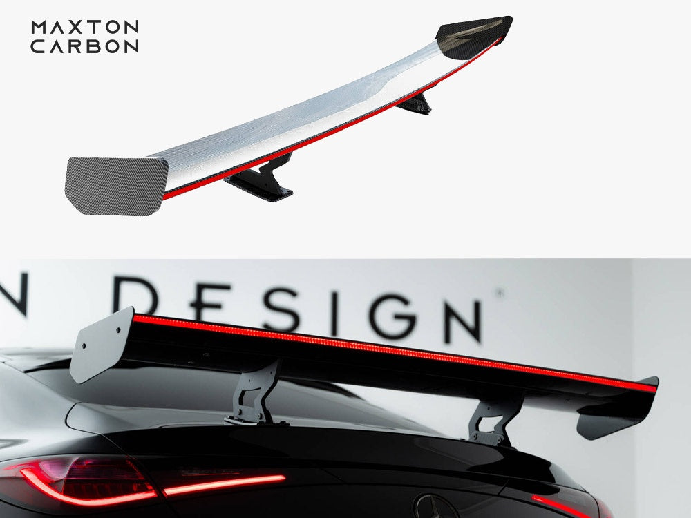 Carbon Spoiler V.1 + LED compatible with Mercedes-AMG CLE 53 C236