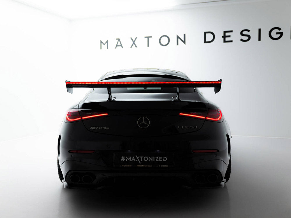 Carbon Spoiler V.1 + LED compatible with Mercedes-AMG CLE 53 C236
