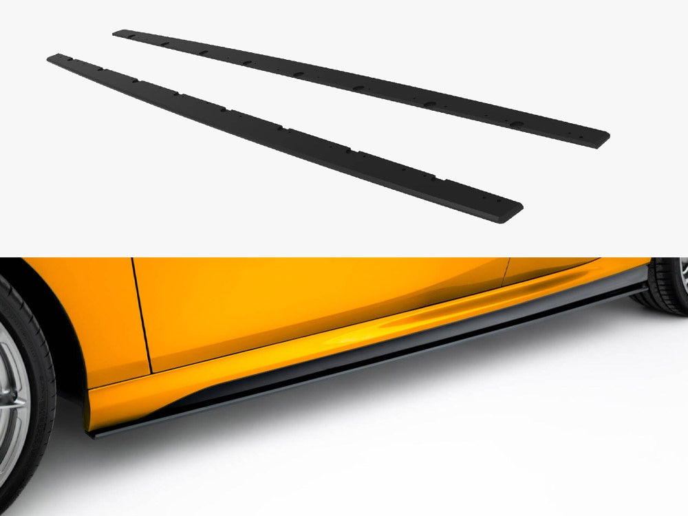 Street Pro Side Skirts Diffusers compatible with BMW 1 M-Pack F70