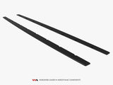 Street Pro Side Skirts Diffusers compatible with BMW 1 M-Pack F70